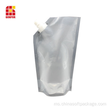 ISO 9001 Plastic Stand Up Pouch Pembungkusan Makanan